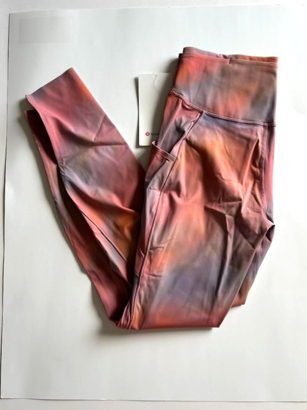 Lululemon Fast and Free High-Rise Tight 28" 5 Pocket Chroma Drift Multi 10 - Picture 8 of 12